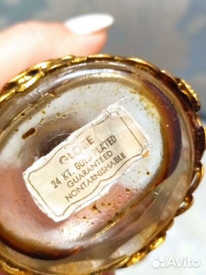 Флакон для духов старинный с путти