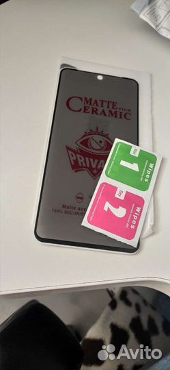 Пленка-стекло антишпион для xiaomi 12T