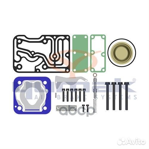 Р/к компрессора(мкр), прокладки, клапан