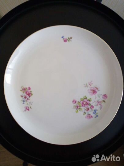 Блюдо и соусник винтаж Wеiswasser гдр