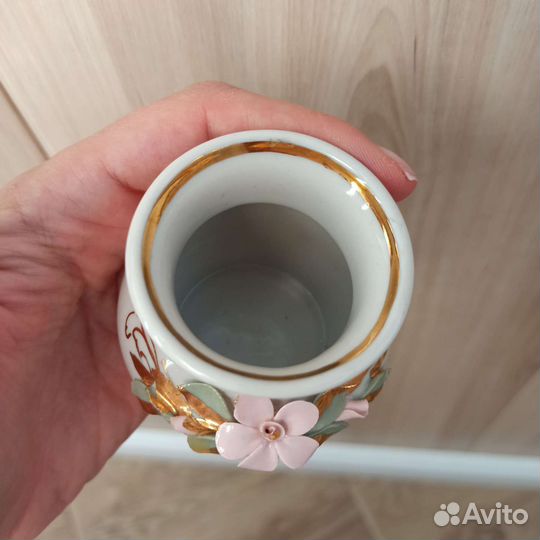 Ваза для цветы СССР фарфор