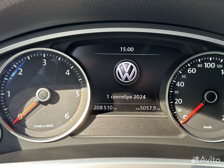 Volkswagen Touareg 3.0 AT, 2016, 208 000 км