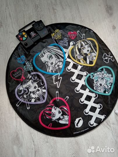 Музыкальный танцевальный коврик monster high