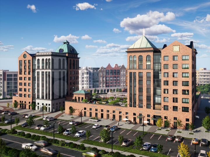 1-к. квартира, 51 м², 3/8 эт.