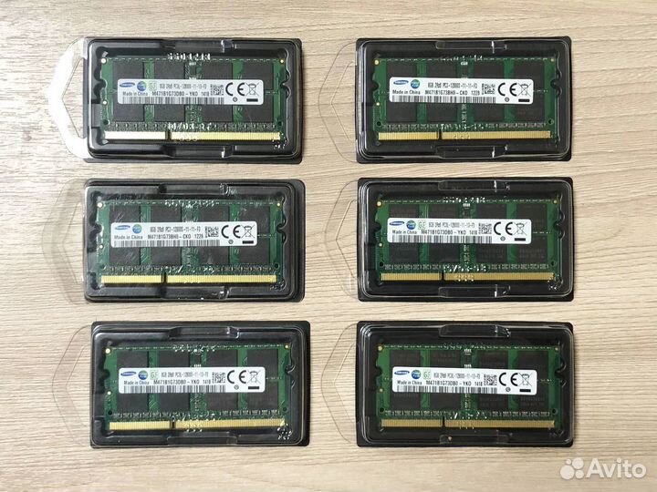 Оперативная память DDR3 2/4/8Gb (для ноутбука)