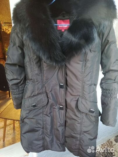 Пуховик зимний женский