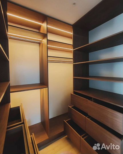 Гардеробная система под ключ