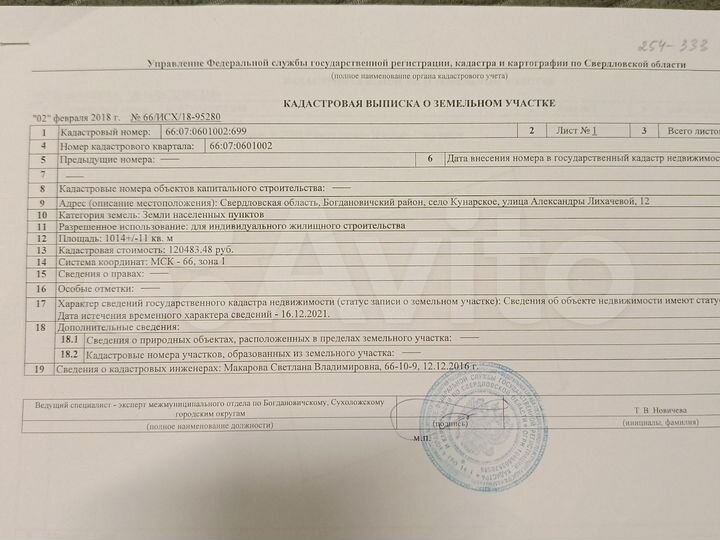 Участок 10 сот. (ИЖС)
