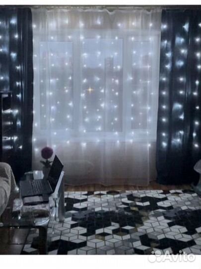 Гирлянда штора