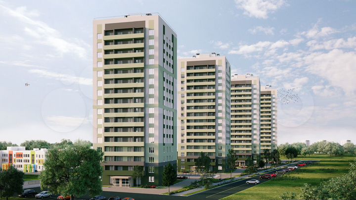 Квартира-студия, 32,7 м², 5/16 эт.