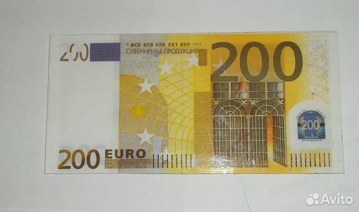 Магнит на холодильник евро