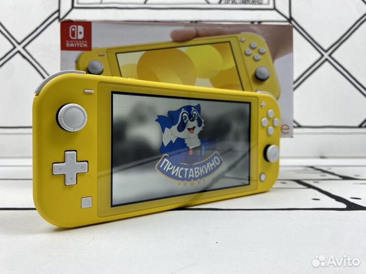 Новый прошитый Nintendo Switch Lite