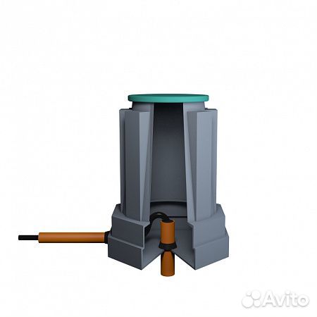 Кессон пластиковый для скважины