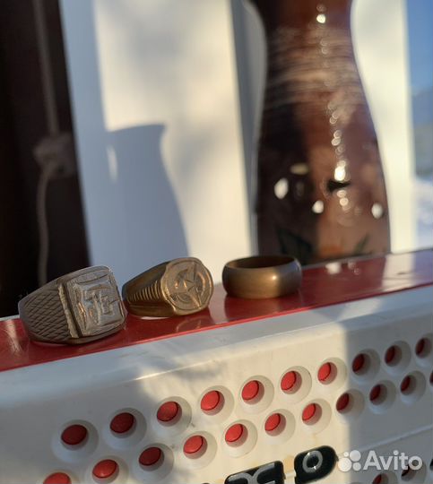 Перстень печатка мужской СССР