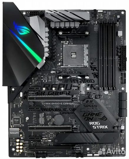 Материнская плата Asus ROG strix B450-E gaming