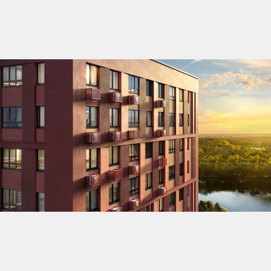 2-к. квартира, 53 м², 10/18 эт.