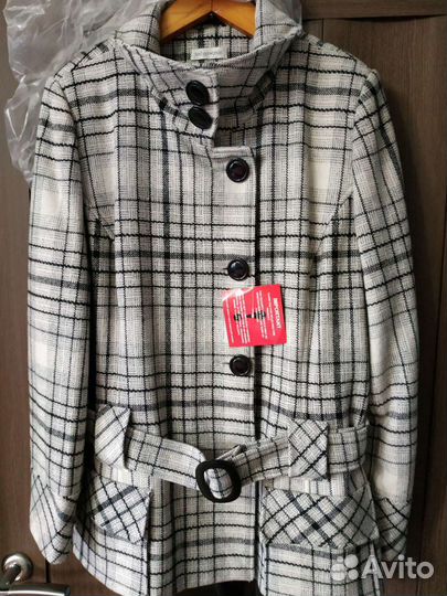 Пальто женское демисезонное 52