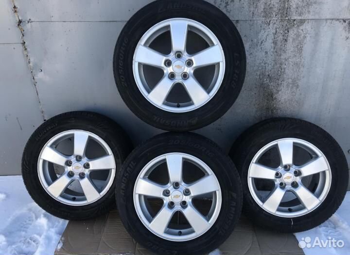 Колёса на шевроле Круз R16