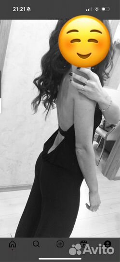 Комбинезон с открытой спиной