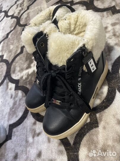 Полусапожки зимние 36-37