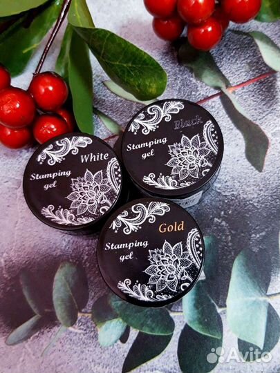 Гель-краска Миро, для стемпинга