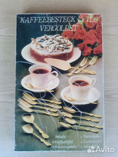 Японский золочёный набор столовых принадлежностей