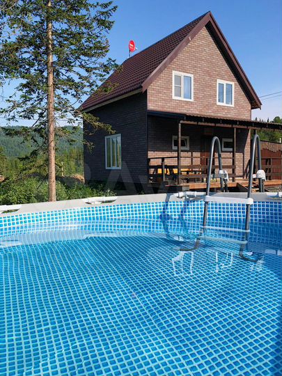 Коттедж 100 м² на участке 12 сот.