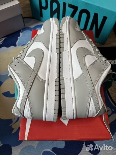 Nike dunk low grey fog оригинал