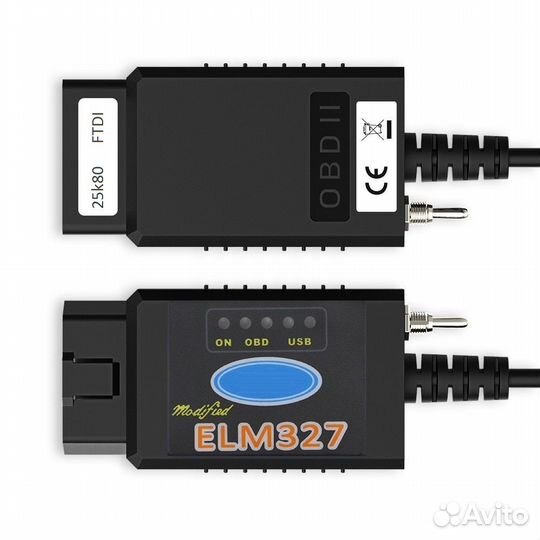 ELM327 USB ftdi v1.5 - переключатель