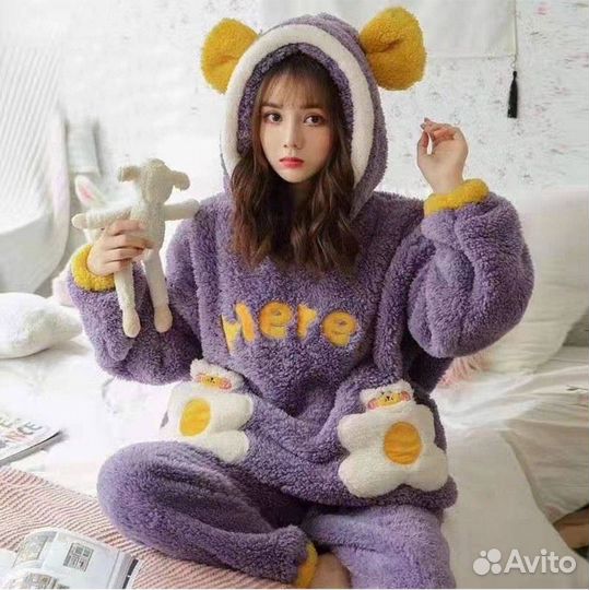 Пидама женская теплая