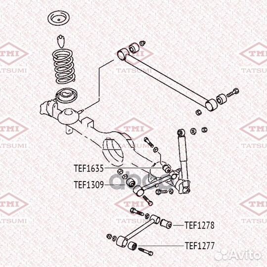 С/блок tatsumi TEF1277 mitsubishi Pajero Pinin