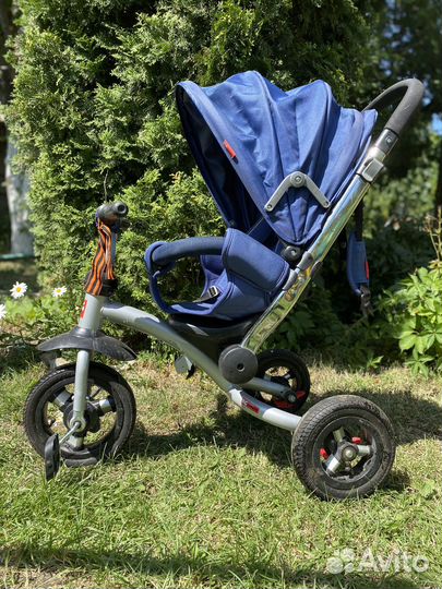 Велосипед коляска с ручкой