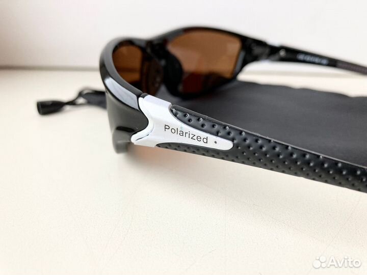 Поляризационные очки с коричневыми линзами