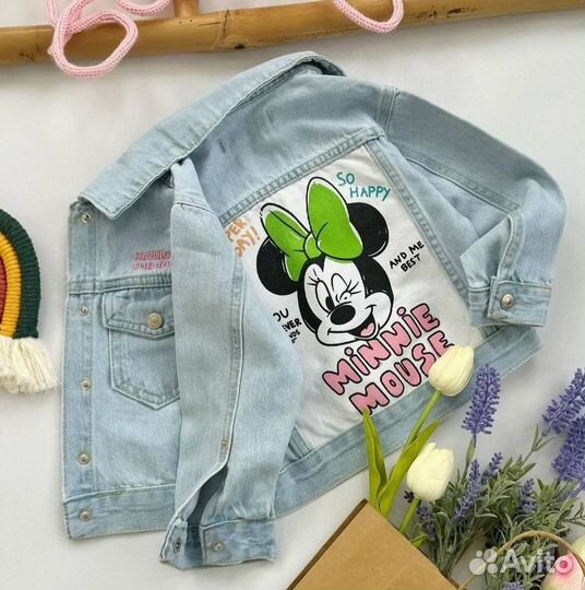Куртка джинсовая для девочки Zara новая 92-116