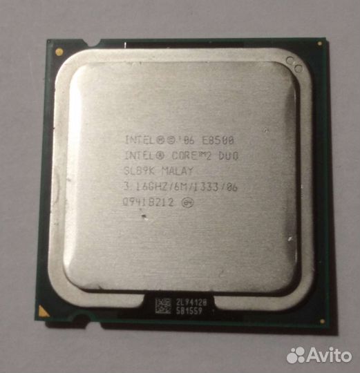 Процессоры s775 - Е6300, Е8300,Е8500, Xeon e3110