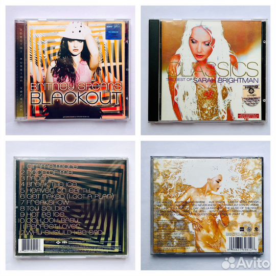 CD - Britney Spears / Sarah Brightman (лицензия)