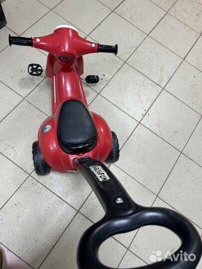 Велосипед с ручкой