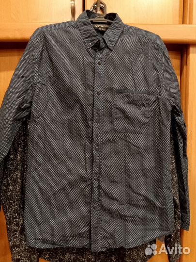 Рубашки мужские 44 46 3 штуки