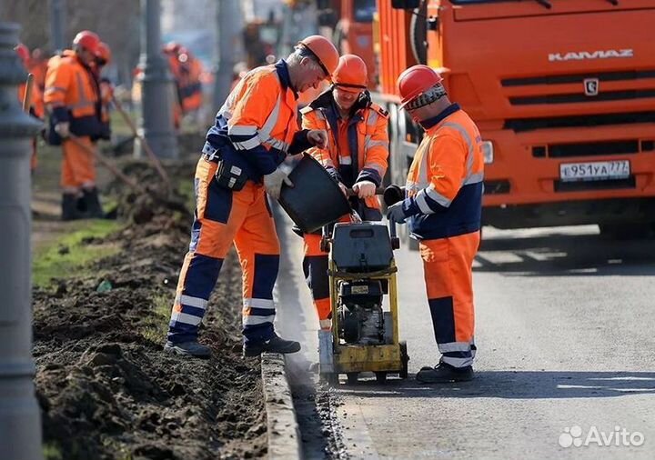 Дорожный рабочий вахта питание проживание