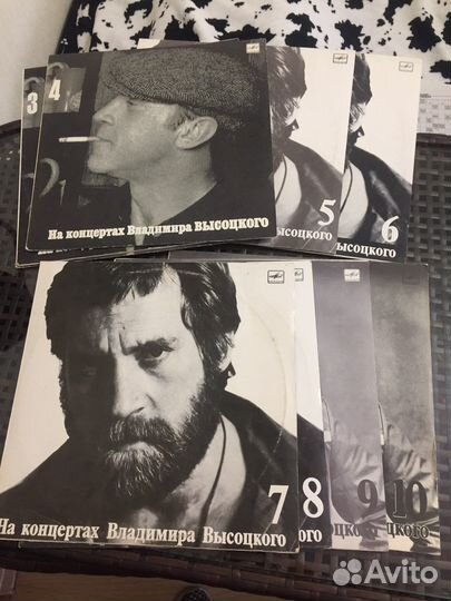 Пластинки Высотского