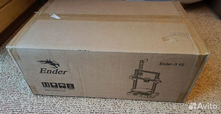 3D принтер creality ender 3 v2 новый