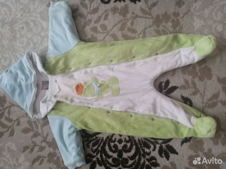 Одежда пакетом для мальчика размер 52-74