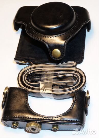 Чехол sony LCJ-RXF black/braun fo серии RX100 copy