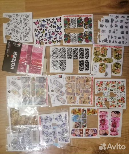 Слайдеры для ногтей (набором)