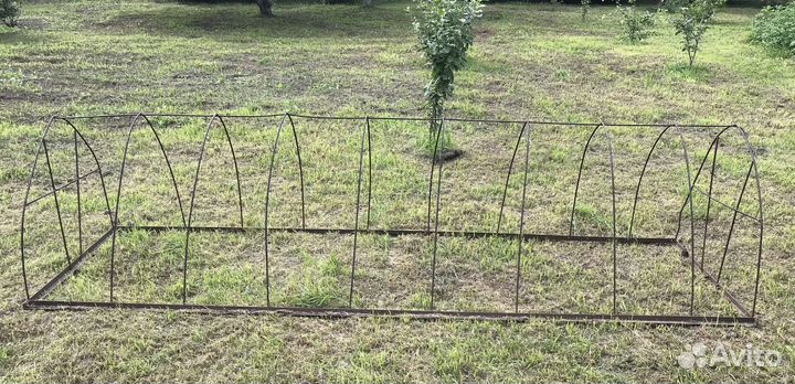 Каркас металлической теплицы