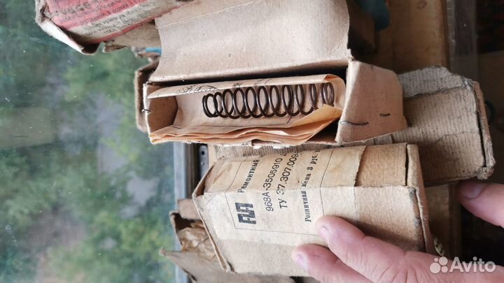 Вкладиши коренные, кольца, прочее на заз 968 СССР