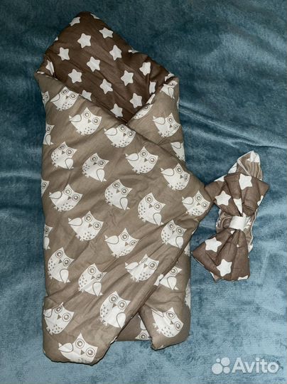 Конверт одеяло из овчины