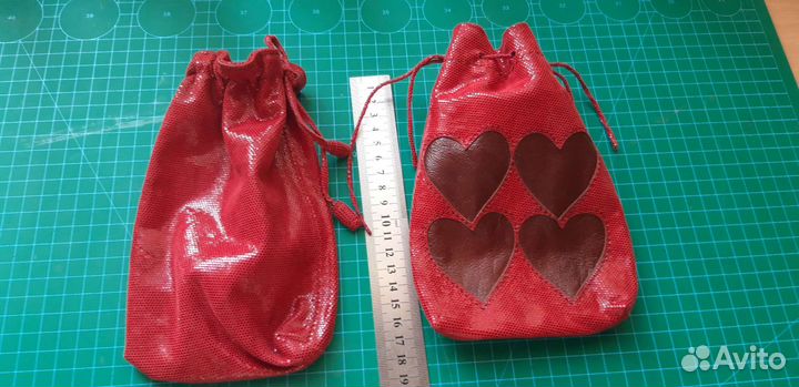 Мешочки из натуральной кожи