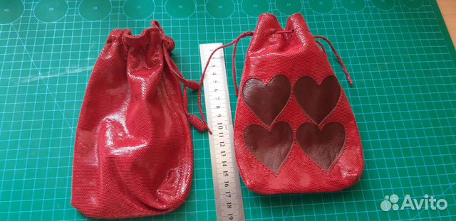 Мешочки из натуральной кожи