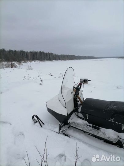 Мини снегоход Бурлак, обмен, торг, доставка